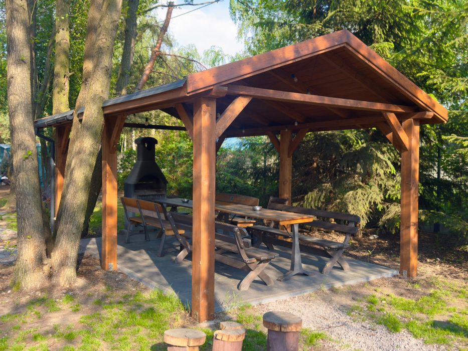 Leśne Spa pod Warszawą, domki, sauna, jacuzzi, grill, 20min od Wwy