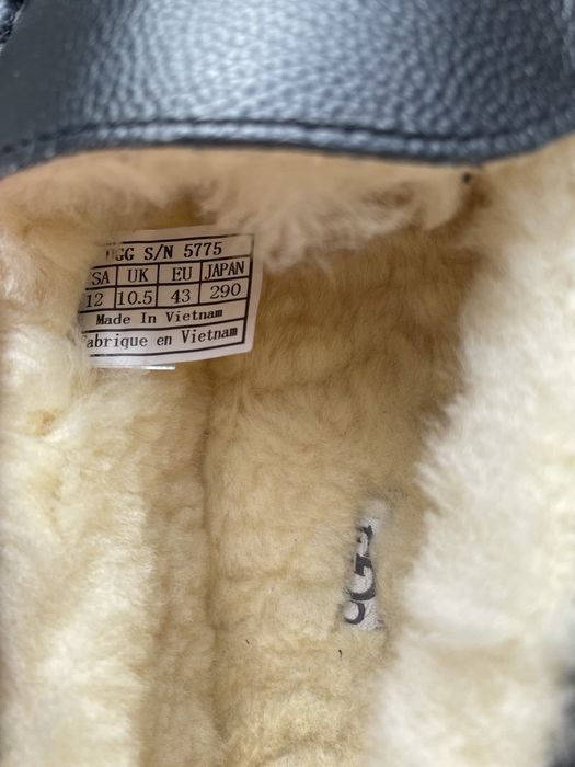 Мужские макасины  на меху от Ugg