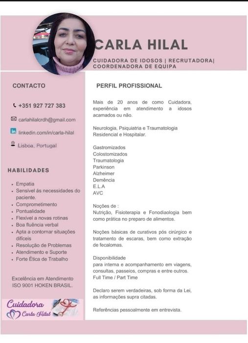 Cuidadora de Idosos
