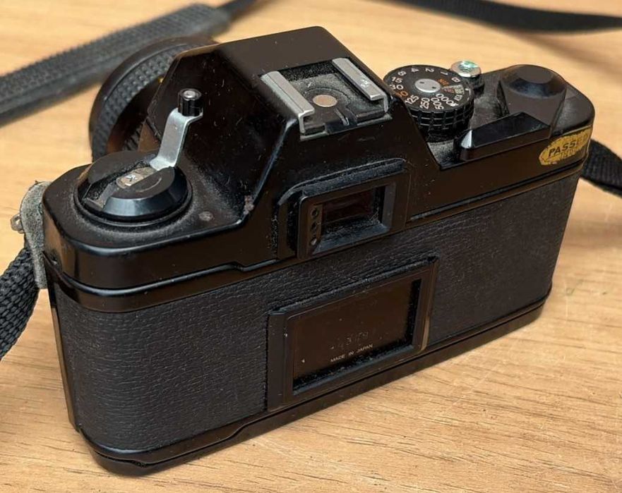 Maquina fotografica antiga a funcionar, Miranda