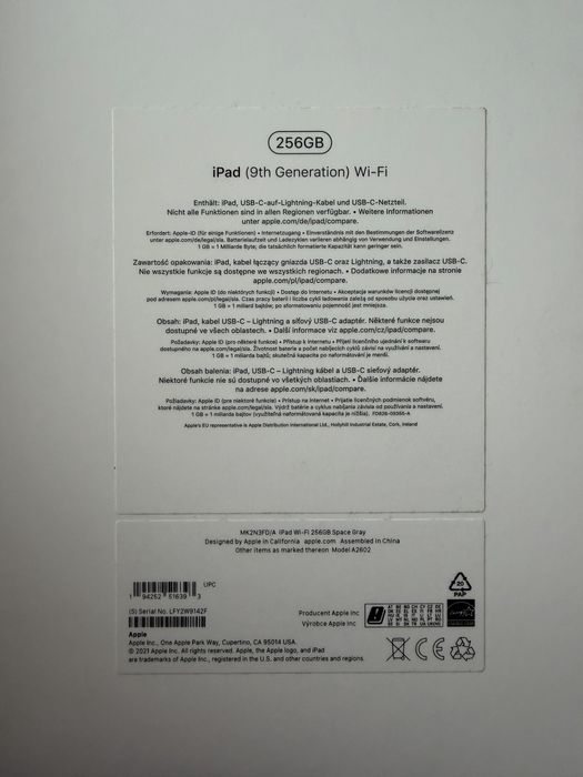 Tablet iPad 9 gen