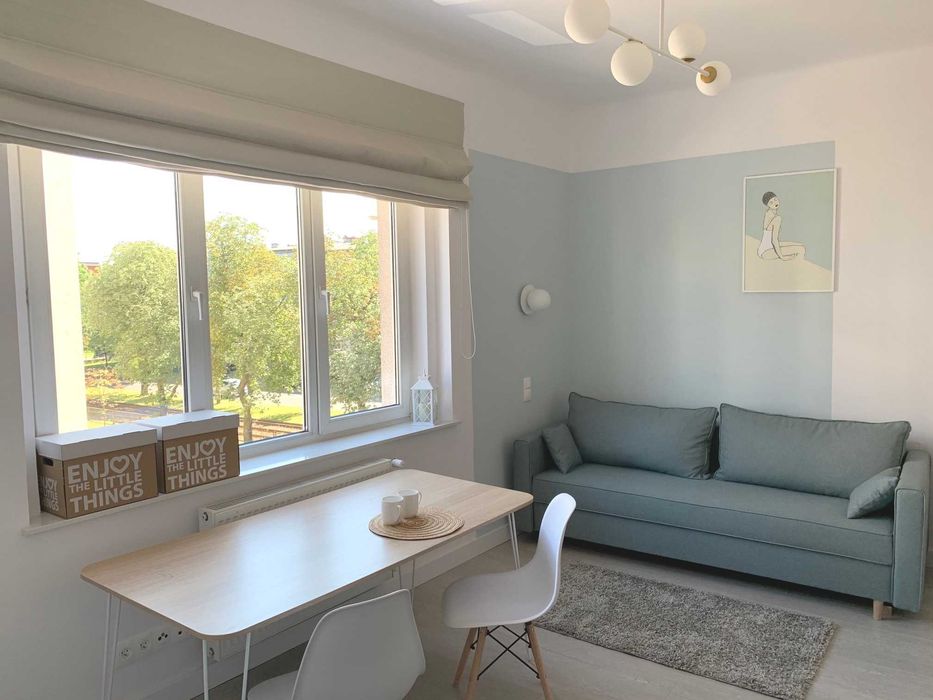 Mała kawalerka na wynajem - 20m2, 2 piętro, Łazarz, klimatyzacja