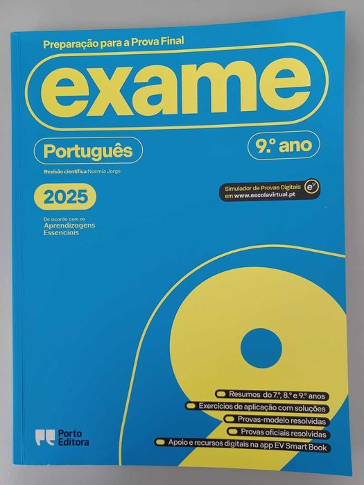 Português 9º. ano - exame 2025