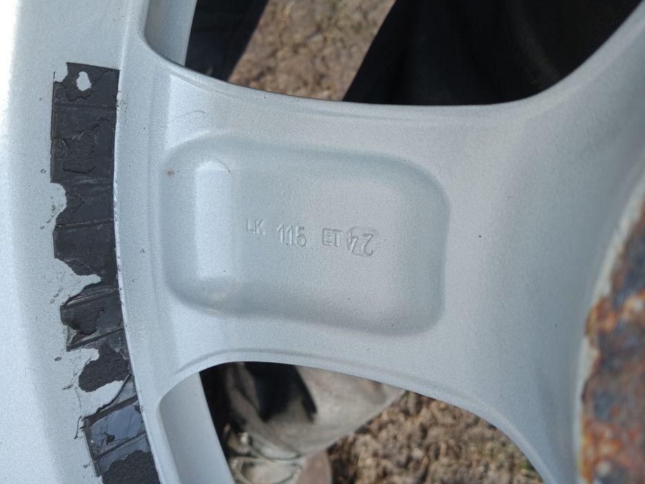 5/115 r18 et24 Титанові диски