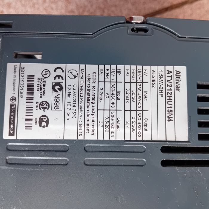 VARIADOR DE VELOCIDADE PARA HVAC ( Aquecimento,ventilhação e ar condic