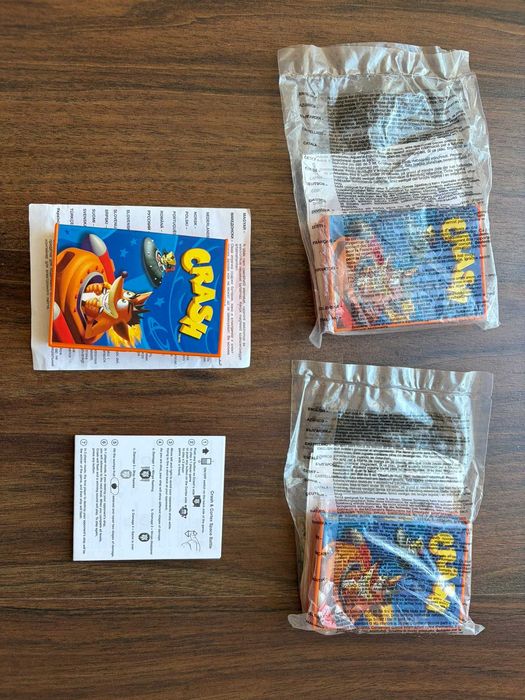 Jogos Eletronicos Crash Spyro Mcdonalds Bandicoot happy meal videojogos consolas