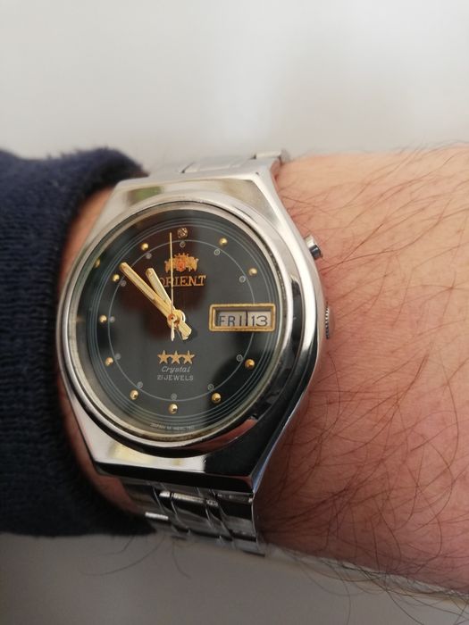 Orient 3 star cristal, Automático 21 rubis