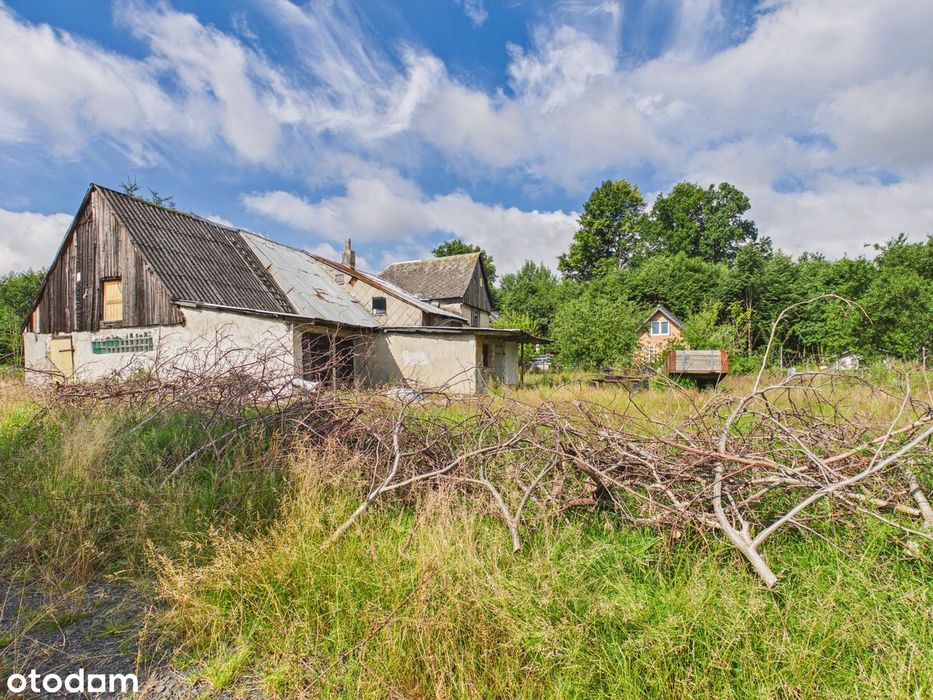 Działka budowlana 1400 m² z MPZP i pełnymi mediami Pobiedna