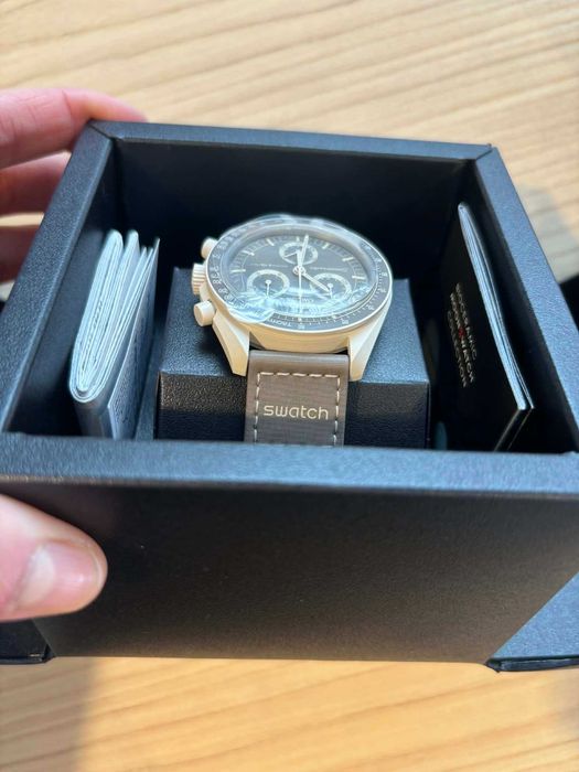 Swatch x Omega Bioceramic Moonswatch Mission On Earth Desert