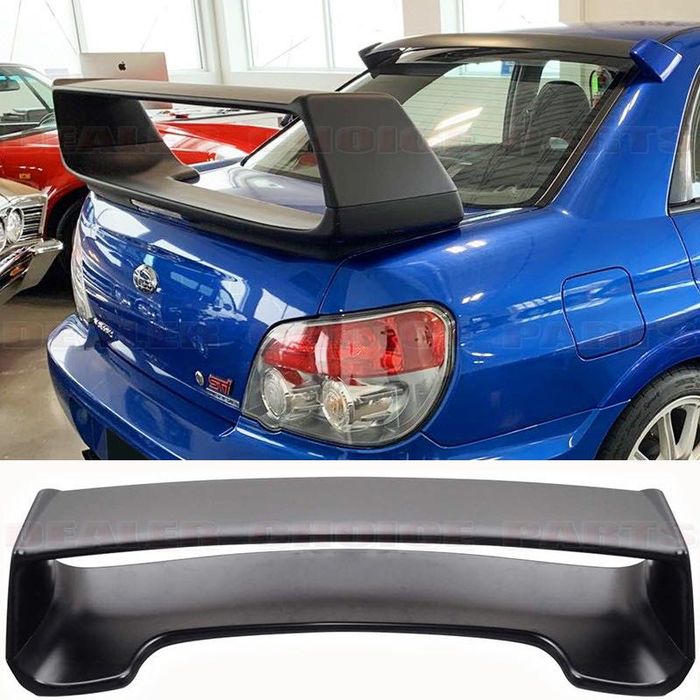 Спойлер Subaru WRX STI бленда Субару ВРХ СТИ накладка на багажник ляду антикрыло лавка сті