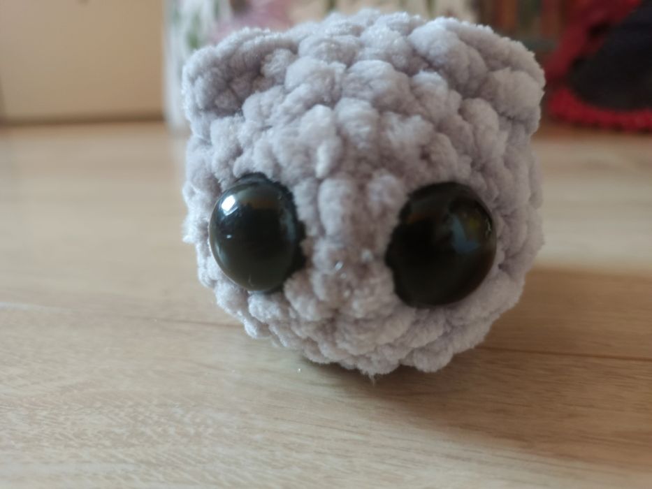 Szydelkowy chomik z memu sad hamster