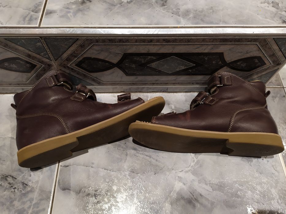 Buty ortopedyczne skórzane usztywniana podeszwa rozmiar 38