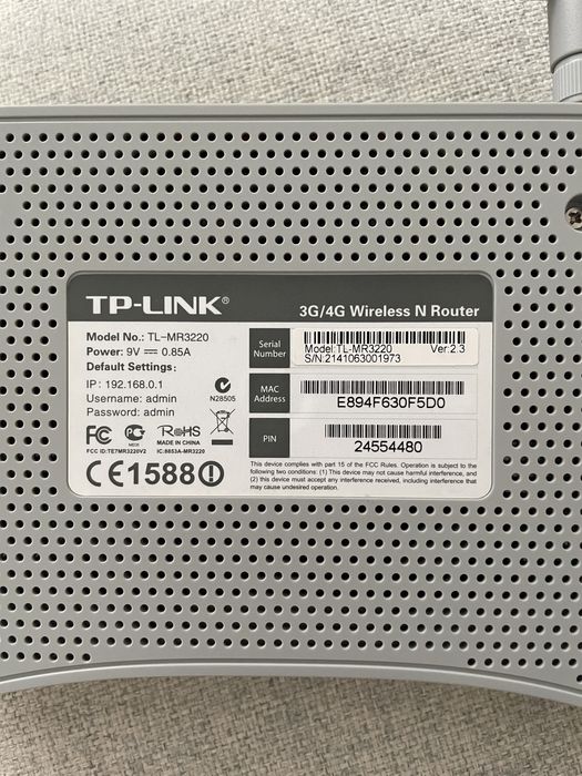 Router TP-Link 3G/4G Wireless
