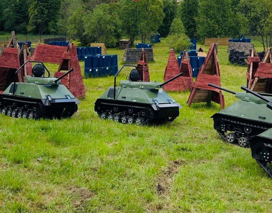 Nowość Pojazd Terenowy Mini Czołg Paintball Asg Quad Buggy Offroad