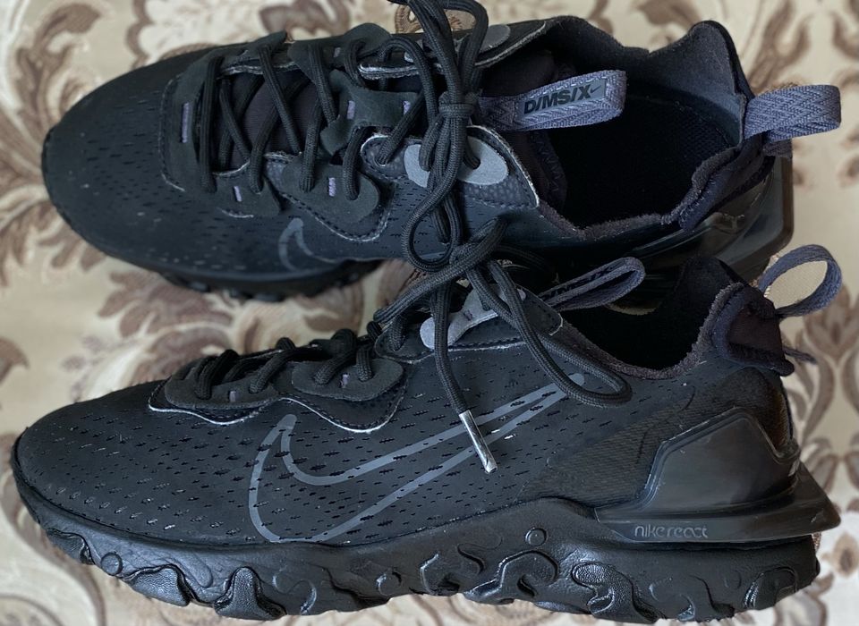Оригінальні кросівки Nike React Vision Black.
