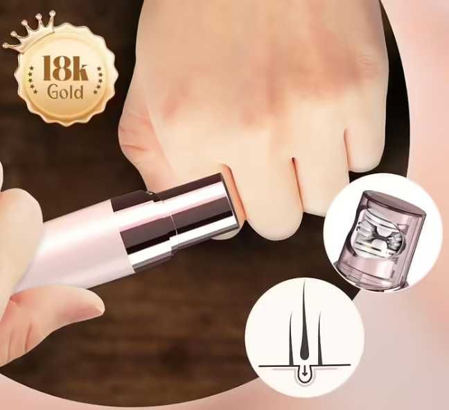Gurelax Епілятор для обличчя та вузьких місць на тілі, 18К позолота