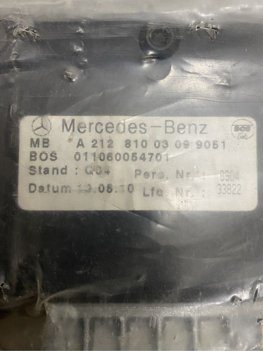 Chapeleira Original Selada - Mercedes Benz Class E (w212)