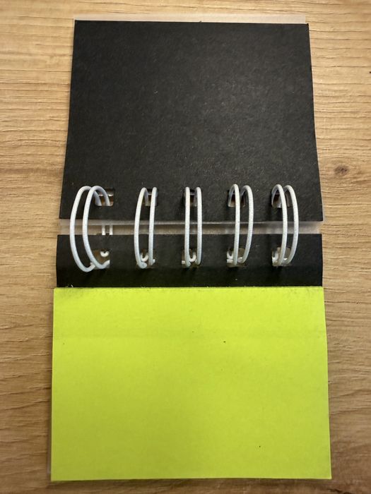 Karteczki przylepne dwa kolory