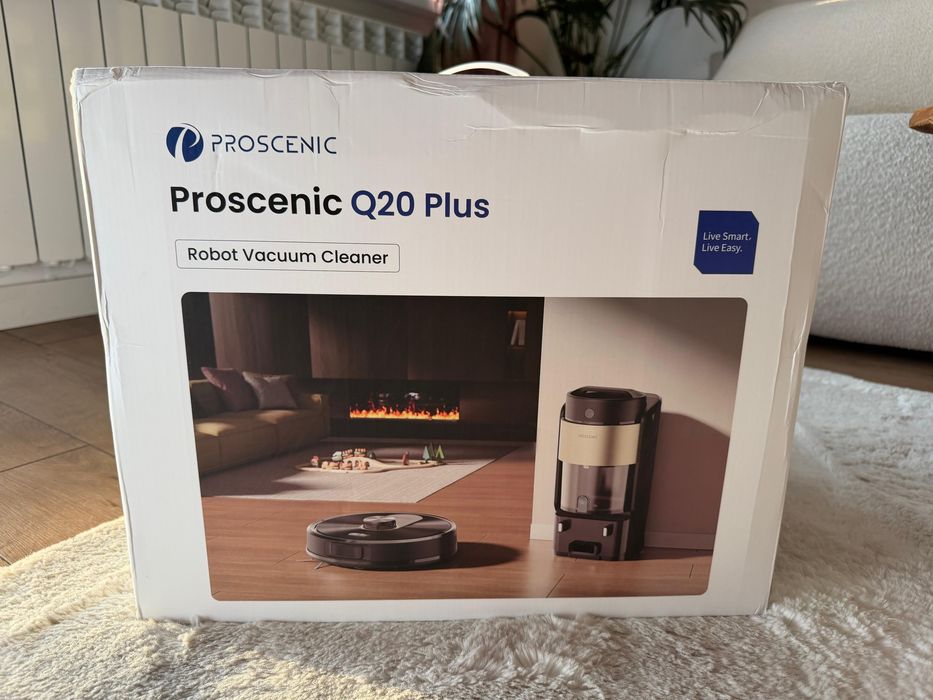 Robot sprzątający z funkcją odkurzania i mopowania Proscenic Q20Plus