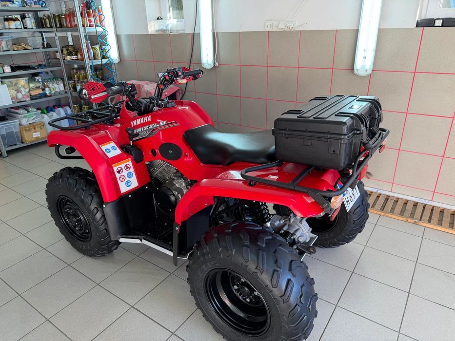 Yamaha Grizzly Grizzly 350 4×4 | 3050 km | Fabryczna homologacja L7e