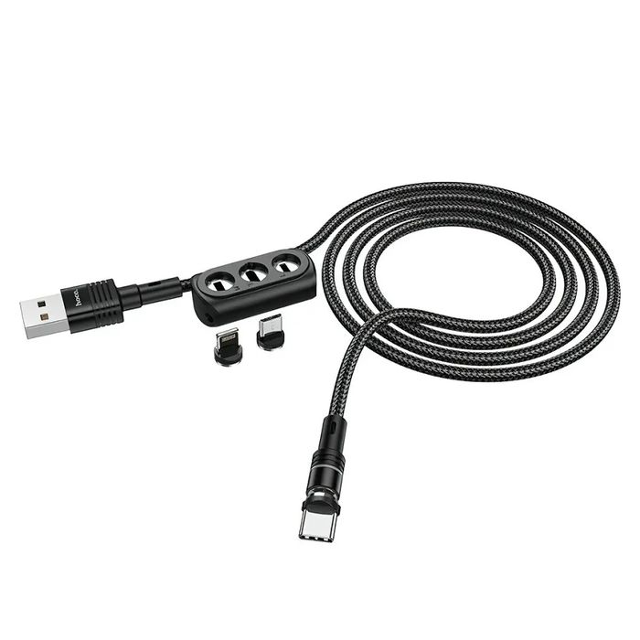 Магнітний кабель для зарядки телефонів та інших гаджетів Hoco U98