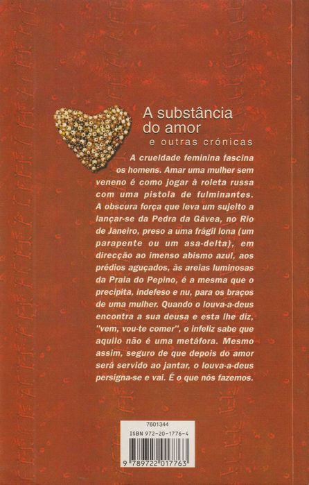 A Substância do Amor e Outras Crónicas - José Eduardo Agualusa