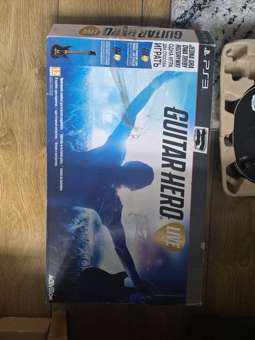 guitar hero live ps3 pełny zestaw z kartonem