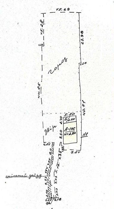 Земельна ділянка  11сот