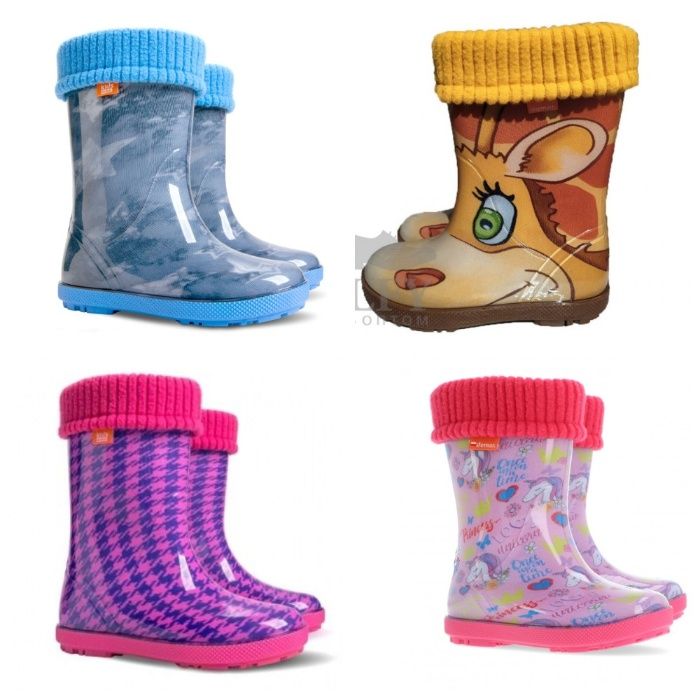 Сапоги резиновые гумові чоботи Демар Demar р-р 20-27 РАСПРОДАЖА!