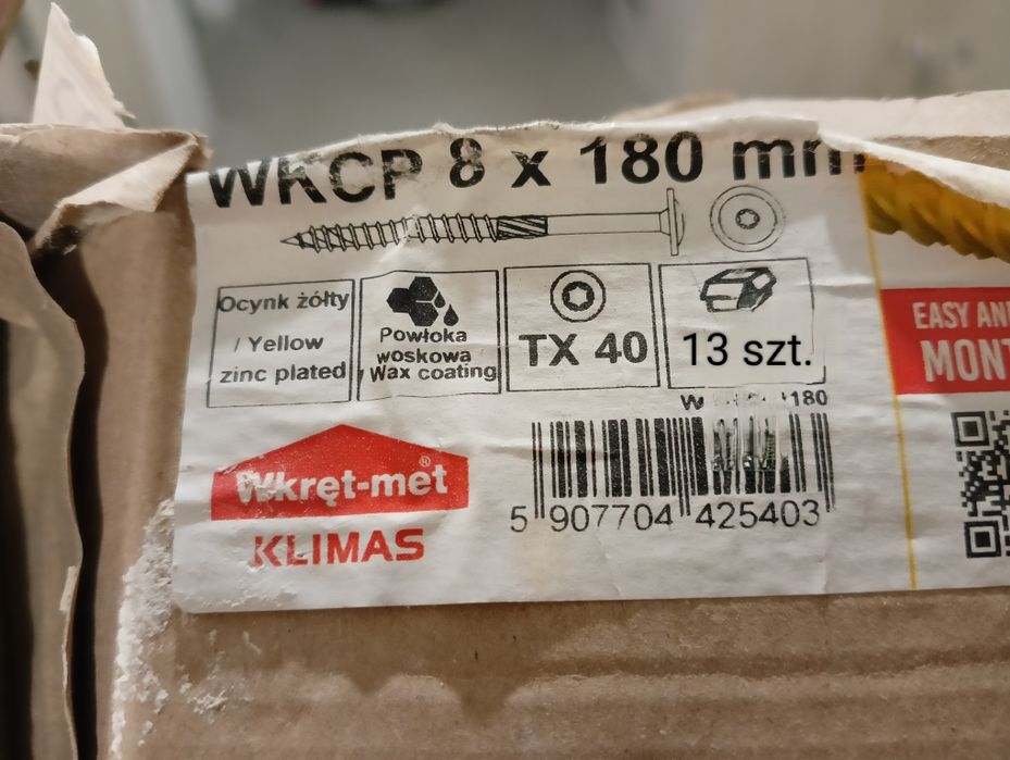 Wkręty ciesielskie | Klimas | Wkrętmet | Wkręt - met | Lublin