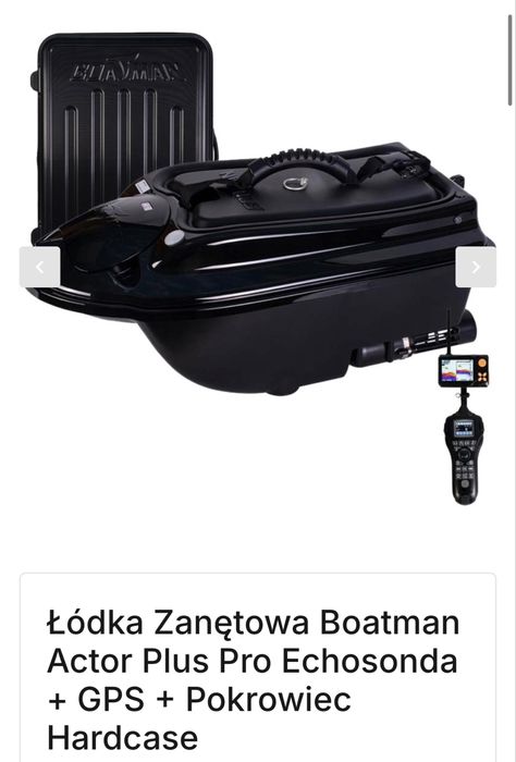 Boatman Actor ProPlus z echosonda+gps