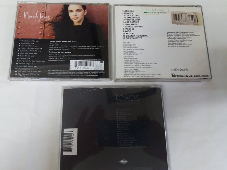 CDs Norah Jones - Rita Connolly - Texas