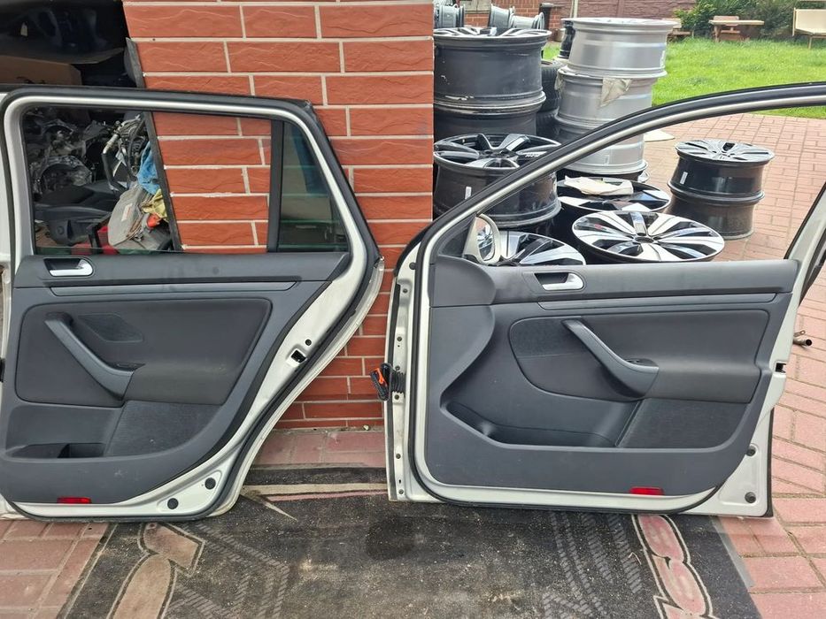 drzwi prawe tylne i prawe przednie vw golf vi kombi