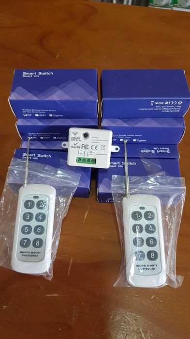 Interruptores Wireless , 10A , 220v -8ch individuais
