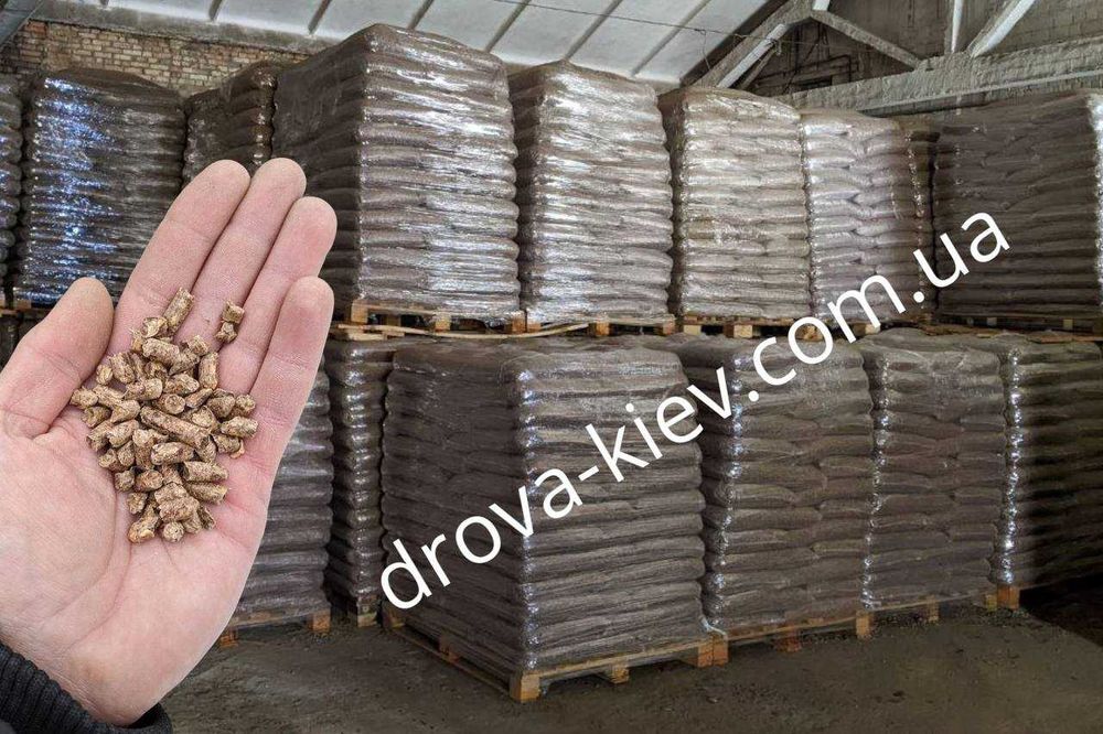 Першосортні А2 пелети/гранули дубові, соснові. Пеллеты топливные