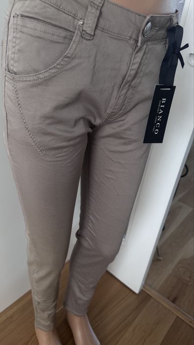 Spodnie damskie Bianco roz 38