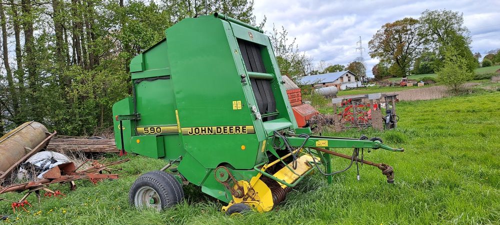 Sprzedam prasę John Deere i inne maszyny