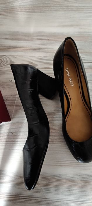 Nine West mega wygodne skóra naturalna czółenka botki baleriny venezia
