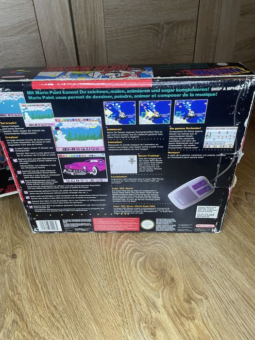 Nintendo Snes Mario Paint + Mysz