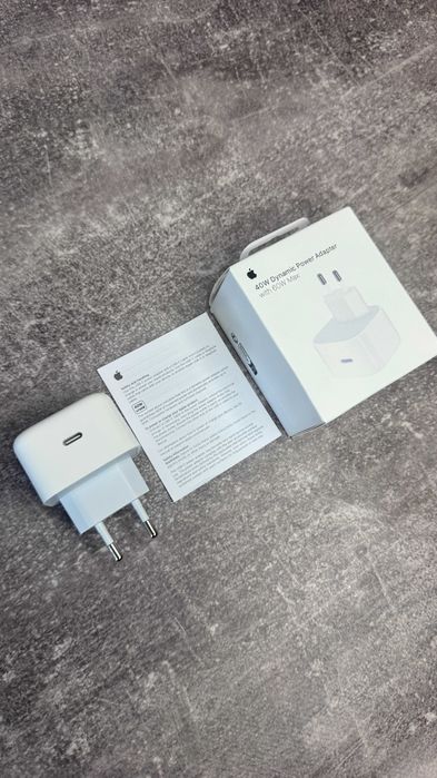 Мережевий зарядний пристрій Apple 40W Dynamic Power Adapter with 60W Max Адаптер