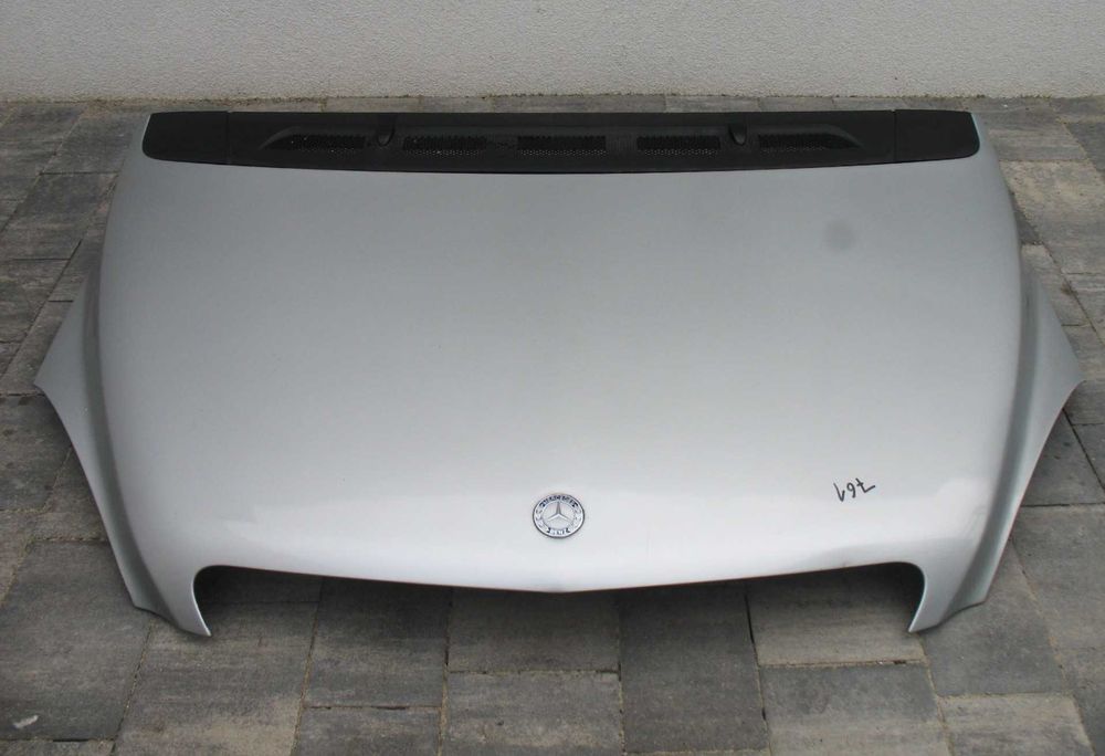 Mercedes B-Klasa W245 Lift maska kompletna 08-11r zawiasy lakier 761