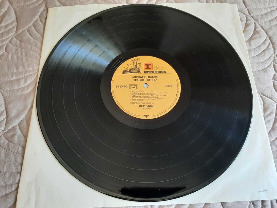 Michael Franks - The Art of Tea - Europa - Vinil LP