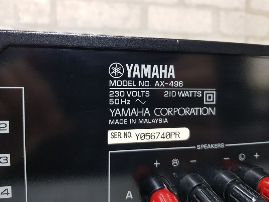 Стерео підсилювач/усилитель Yamaha AX-496 2x80 б/у з Німеччини