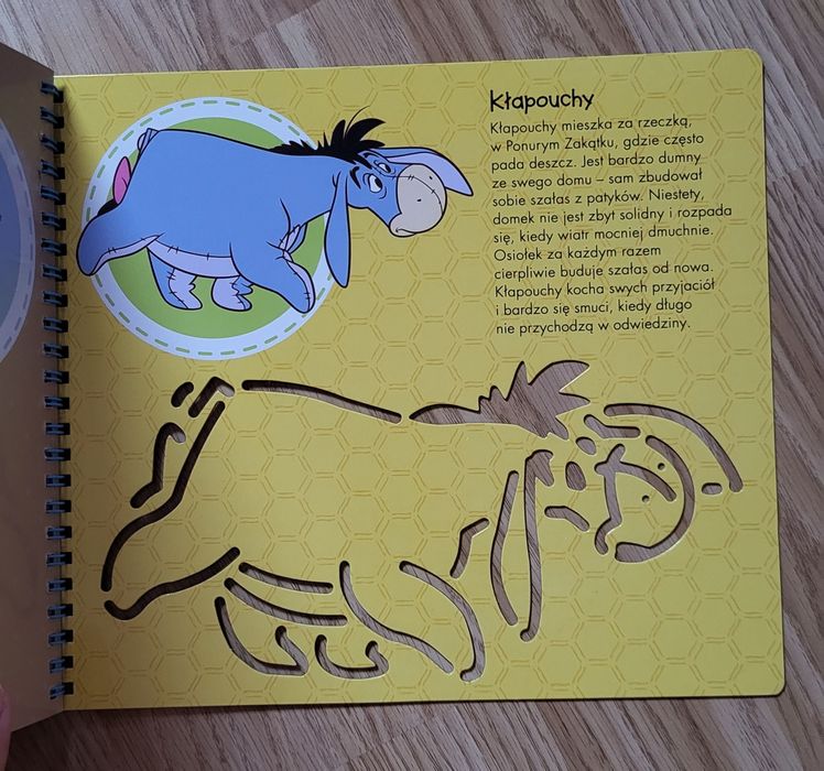 Kubuś puchatek szablony do rysowania