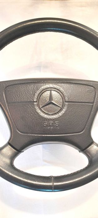 Volante Mercedes W124 c/airbag, impecável