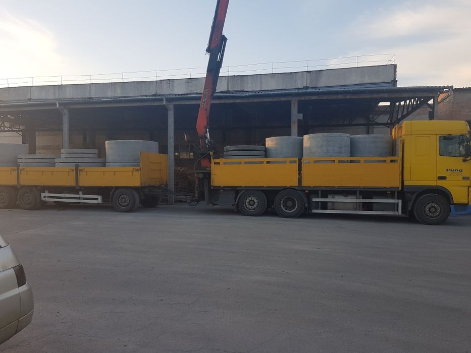 Кольца бетонные , днища для канализации Кільця бетонні