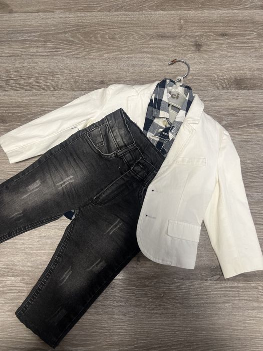 Модний костюм на хлопчика 6-18 місяців