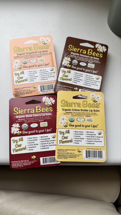 Бальзам для губ Sierra Bees Iherb
