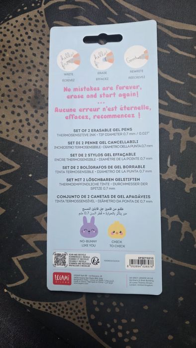 Canetas legami pascoa, ediçao limitada