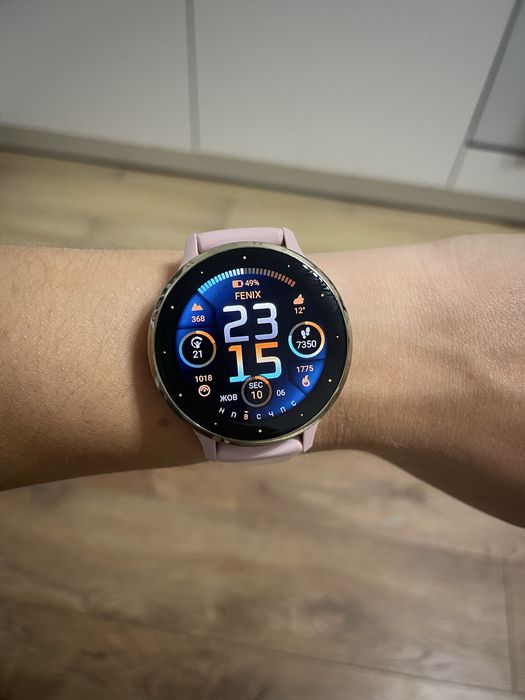 Смарт-годинник Garmin Venu 3S Soft Gold / Pink